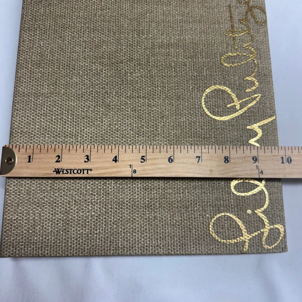 Lilly Pulitzer Large Agenda Planner Binder Floral Gold Ring 12x10 Refillable